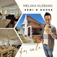 Vito Melaka Klebang Semi D House Renovated Extended near Limbongan