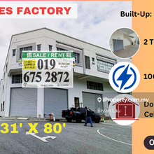 2.5 Storey Factory / Warehouse in Batu Caves, Selayang, Sungai Tua