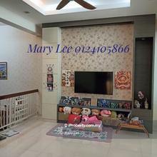 Island Glades upstairs concrete floor double storey