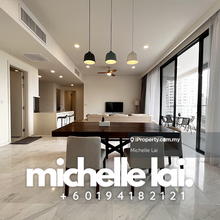 City Skyline Fully Furnished High Floor Double Balconies