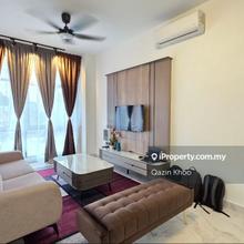 Gated & Guarded, Fully Furnished, Unique starry sky-themed room