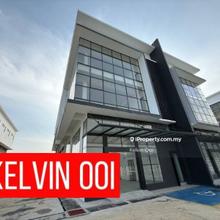 3 Storey Semi Detached Factory Light Industrial New Unit Modern Design