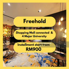 Freehold project, shopping mall connected 