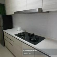 Window on the park cheras 3 rooms partially furnished for rent