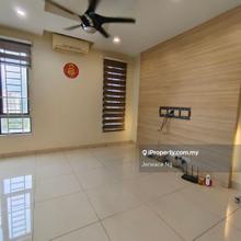Cozy medium floor corner balcony furnished freehold family house