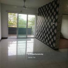 Kitchen Cabinet, Hood & Hob, Full Grilles, Curtain Rails, New Painted