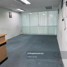 Matured township 1st floor office for rent