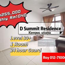 Best deal in market D summit high floor 1 bedroom 