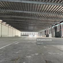 Warehouse/Factory Bu 196ksf Power 1000amp Loading bay North Port Klang