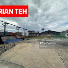 Industrial Land For Rent at Prai Perai Butterworth 20k Sqft Rm0.8/Sqft