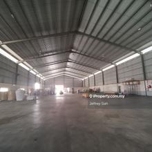 Good location. Well maintained warehouse