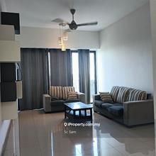 Fully furnished 2 rooms with full facilities and short walk to Mall