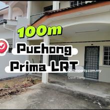 Puchong Prima Double Storey Near LRT