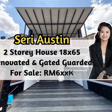 Seri Austin, 2 Storey House, Renovated, Gated Guarded, 4 Bedroom