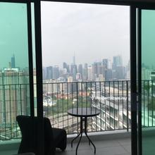 LRT & Mall Linked, Superbe View Of KL Skyline, Datum Jelatek, For Rent