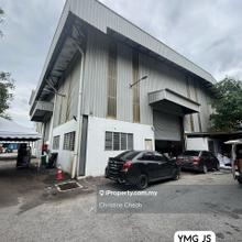 1.5 storey corner factory air hitam bandar parkland limited unit