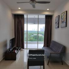 Encorp Marina good condition two bedrooms unit with super big balcony