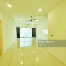 New condo, nice view, partly furnished, 3r3b, 2 carpark