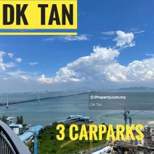 Zen 6 Condo Bayan Lepas @ Queensbay Mall 1050sf Seaview 3 Carparks