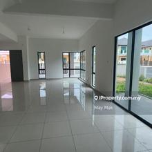 Freehold Gated New 2 Storey Terrace End Lot Bertam Heights Melaka Sale