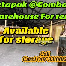 Setapak warehouse @ Gombak (4100sf)For rent 