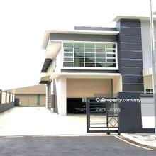 G&G security 1.5-storey Semi D factory Hi-Tech 7 with cf/ccc semenyih 