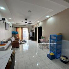 Good Condition 800sf 3r2b Bayu Villa Apartment Klang for Sales