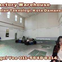 14k sf Land area Factory @ Kota Damansara