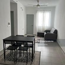 Nice partial furnished 1b1r near klia, xiamen uni, kip