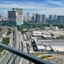 Walking 100 steps to kuchai lama mrt station, line 2. 