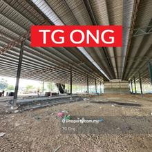 Land Sale With 1 Warehouse At Main Road Sg.Jawi View To Offer