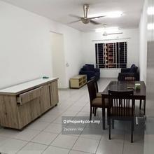Hot Area Partially Furnished Seri Jati Apartment Setia Alam Shah Alam
