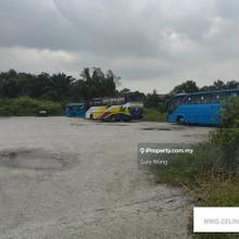 Beside Main Road Jalan Kebun Klang 1 acre Flat Land for Rent