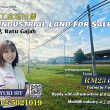 Batu Gajah 5 Acres Industrial Land For Sale Facing Main Road