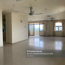 Batu Feringhi Freehold Penthouse, Fully Renovated, Sea/City View 