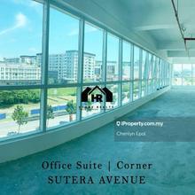 Office corner lot at Sutera Avenue facing main road