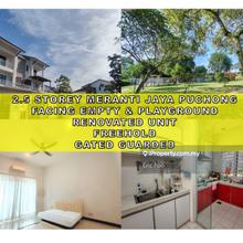 Facing Empty Freehold 2.5 Sty Meranti Jaya 2 Bukit Puchong Impiana   