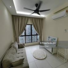 Majestic Maxim Cheras 650sqft 2r2b Near MRT Fully Furnished For Sale