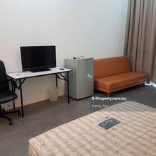 Studio unit tenanted