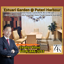 Estuari Garden @ Puteri Harbour Double Storey Superlink House Rent