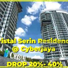 Below Market 112k Freehold Cristal Serin Residence @ Cyberjaya