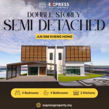 Brand New Double Storey Semi Detached at Jalan Sim Kheng Hong, Luak