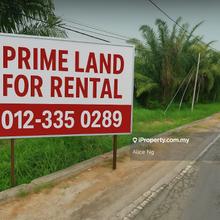 Fronting Main Road! 1.5 Acres Industrial Land for Long-Term Rent 