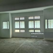 Shoplot office on first and second floor