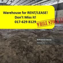 Warehouse near ampang hulu langat jalan sungai tekali