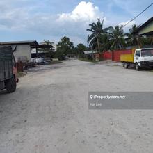 Main road 9600sqft flat land for rent Tanjong Karang Kuala Selangor