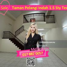 Ulu Tiram Taman Pelangi Indah Beautiful 1.5 Storey Terrace 3bed