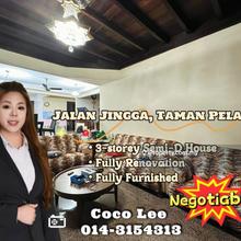 Taman Pelangi @ Three-storey Semi-D House