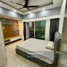 Queen Bed Room Fully Furnished First Residence Kepong