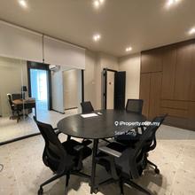 Partly furnished office for rent